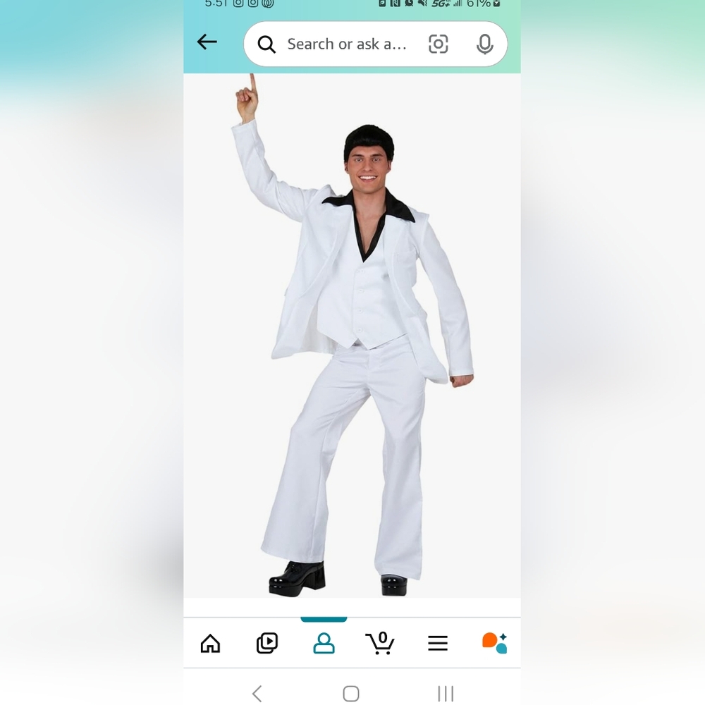 Saturday Night Fever Costume 70s